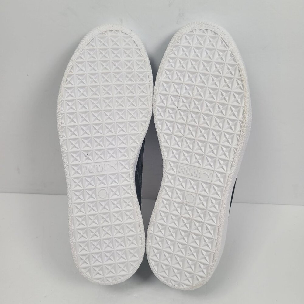 Puma Clyde Women's Black & Red Sneaker 365589-01 US Size 8.5 - Picture 7 of 8